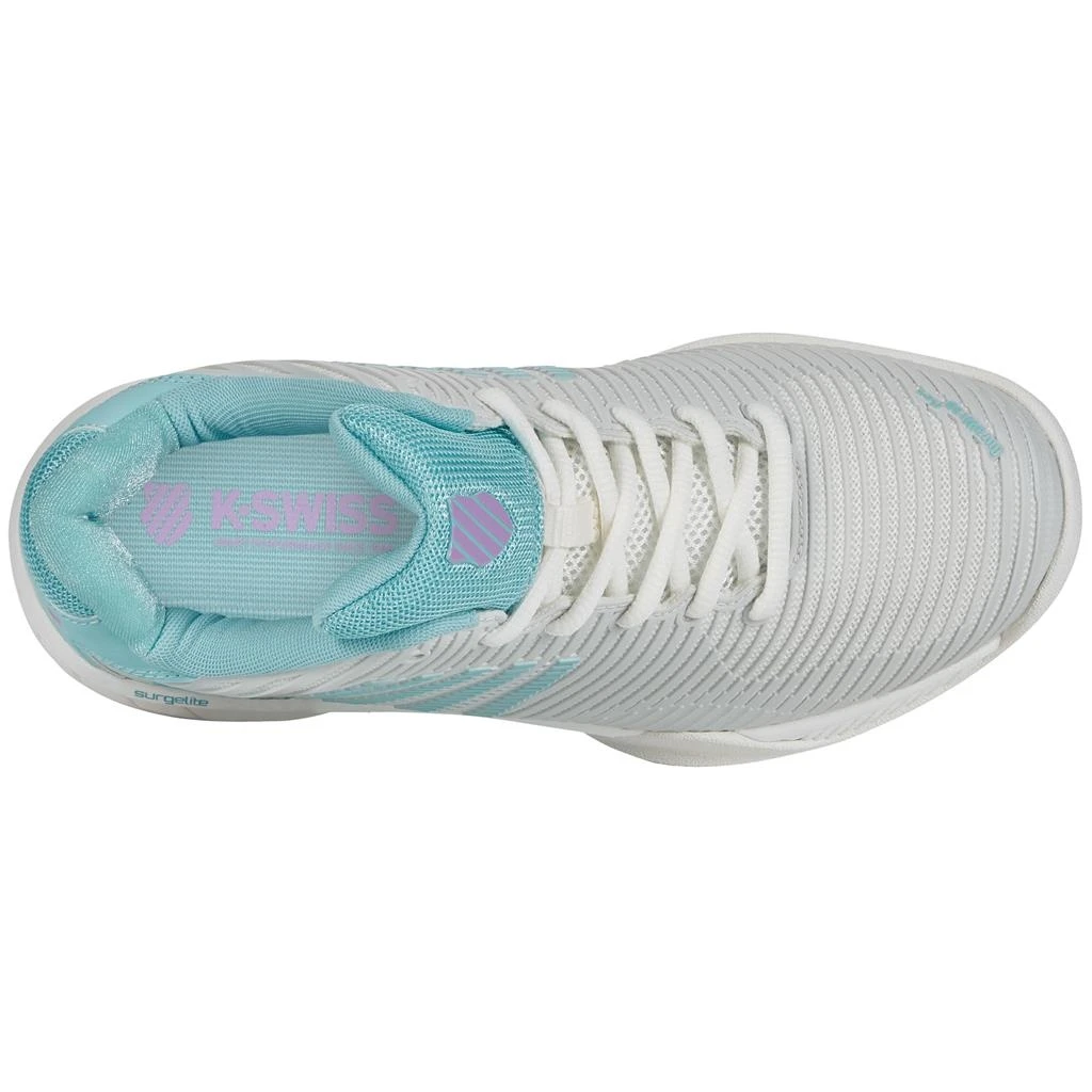 KSwiss Tennisschuhe Hypercourt Express 2 Indoor/Carpet/Teppich Weiss/blau Damen 7 KSwiss Tennisschuhe Hypercourt Express 2 Indoor/Carpet/Teppich Weiss/blau Damen – Bild 7