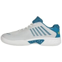 KSwiss Tennisschuhe Hypercourt Express 2 Indoor/Carpet/Teppich Weiss/blau Herren -Yonex Verkaufsgeschäft Kswiss Hypercourt TennisSchuhe Express Carpet 06804 136 5 1024x1024 1