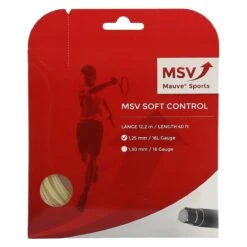 MSV Tennissaite Soft Control Natur 12m Set