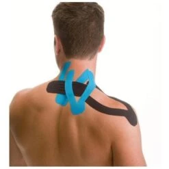 Nasara Tape Original Kinesiology 5cm X 5 Meter Weiss -Yonex Verkaufsgeschäft Mueller Kinesiology Tape backside 565x565 4