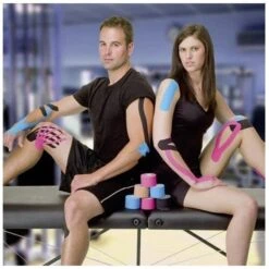 Nasara Tape Original Kinesiology 5cm X 5 Meter Grün -Yonex Verkaufsgeschäft Mueller Kinesiology Tape example 564x564 5