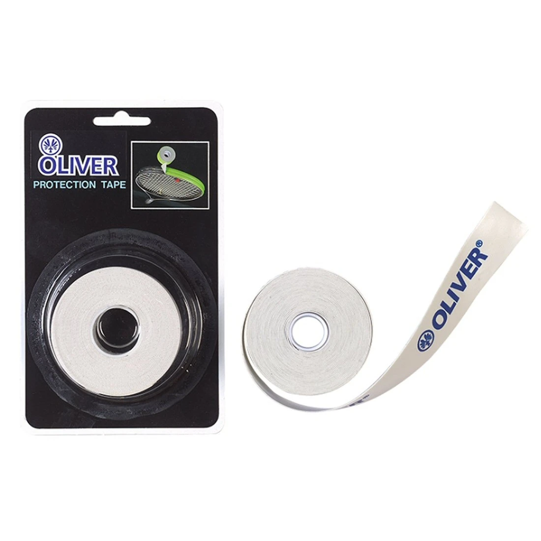 Oliver Kopfschutzband Squash-Schlägerrahmen Weiss 4,5m Rolle 1 Oliver Kopfschutzband Squash-Schlägerrahmen Weiss 4,5m Rolle