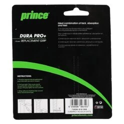 Prince Basisband Dura Pro+ 1.9mm (Griffigkeit+Schweissabsorbtion) Weiss - 1 Stück -Yonex Verkaufsgeschäft PRINCE 7H550010 2 1200x1200 1
