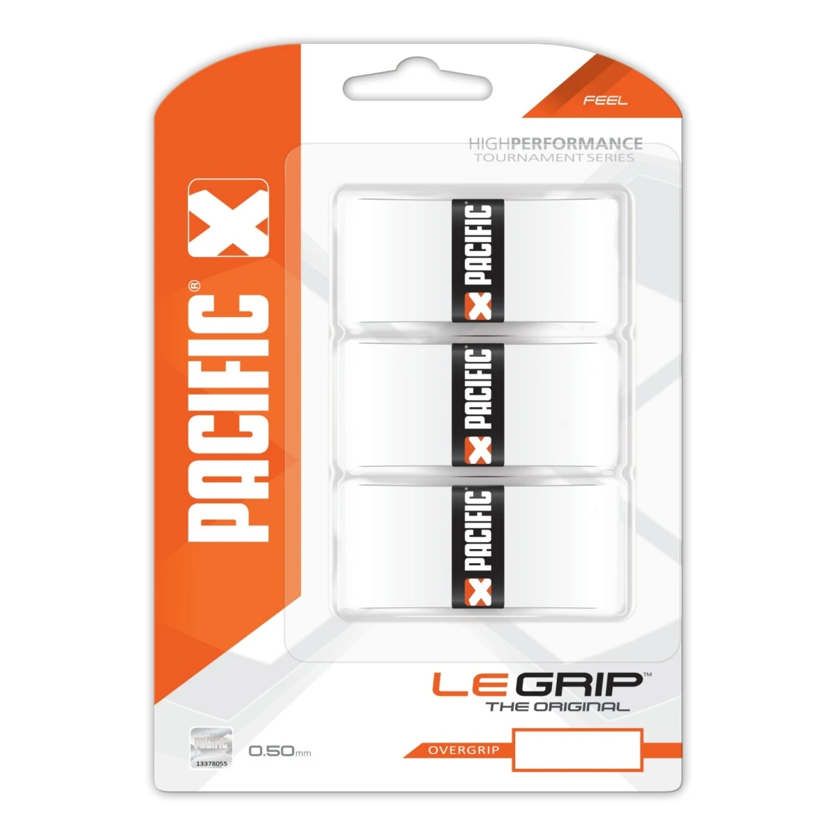 Pacific Overgrip Le Grip 0.5mm Weiss 3er 1 Pacific Overgrip Le Grip 0.5mm Weiss 3er