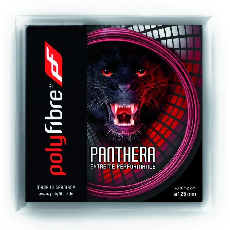 Polyfibre Tennissaite Panthera Rot 12m Set 1 Polyfibre Tennissaite Panthera Rot 12m Set