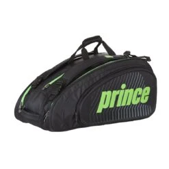 Prince Racketbag (Schlägertasche) Tour Slam Schwarz/grün 12er -Yonex Verkaufsgeschäft Prince 6P891302 Tour Slam 12 Racketbag205 1149x1149 1