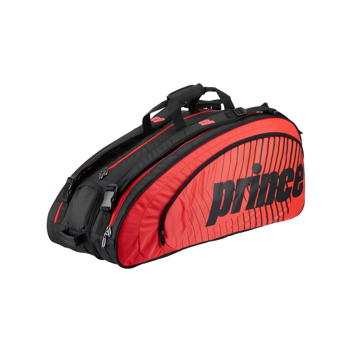 Prince Racketbag Tour Challenger Rot/schwarz 12er 3 Prince Racketbag Tour Challenger Rot/schwarz 12er – Bild 3