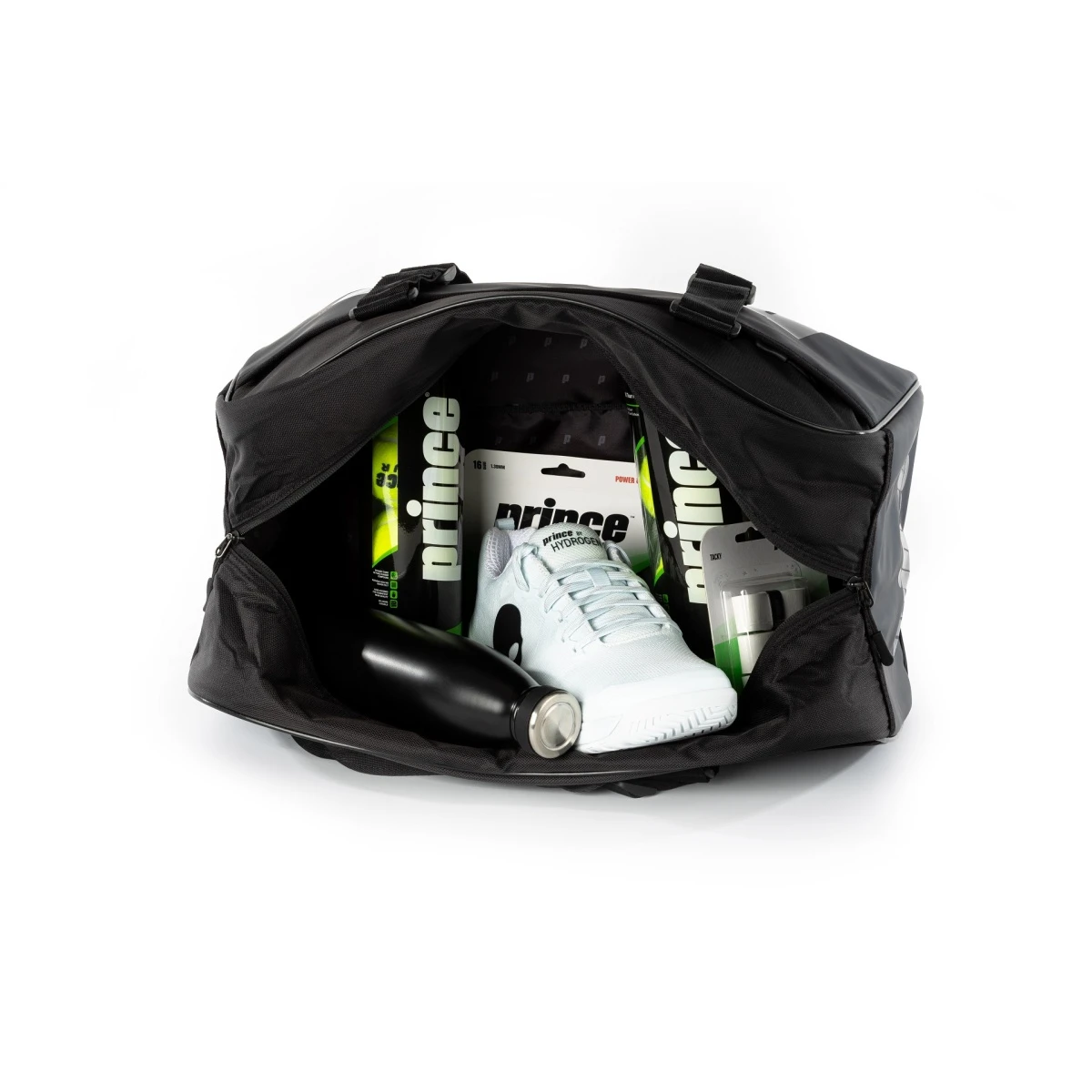 Prince Sporttasche Tour Duffel Small (1 Hauptfach) Schwarz 2 Prince Sporttasche Tour Duffel Small (1 Hauptfach) Schwarz – Bild 2