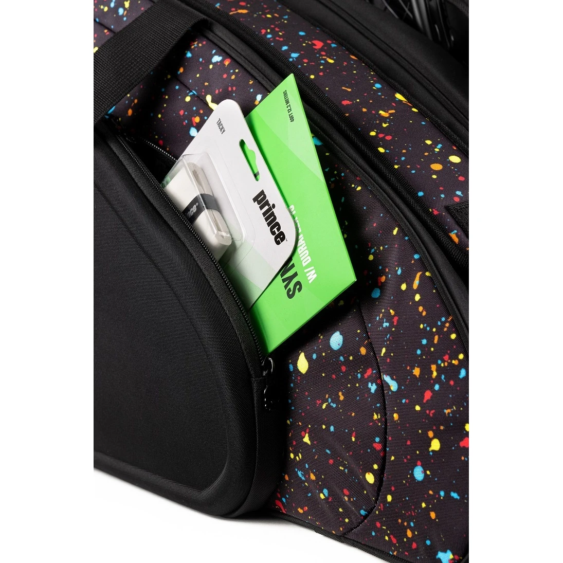 Prince Tennis-Racketbag By Hydrogen Spark Comp 2 (Schlägertasche, 2 Hauptfächer) Schwarz 6er 5 Prince Tennis-Racketbag By Hydrogen Spark Comp 2 (Schlägertasche, 2 Hauptfächer) Schwarz 6er – Bild 5