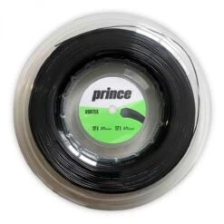 Prince Tennissaite Vortex (Haltbarkeit+Spin) Schwarz 200m Rolle