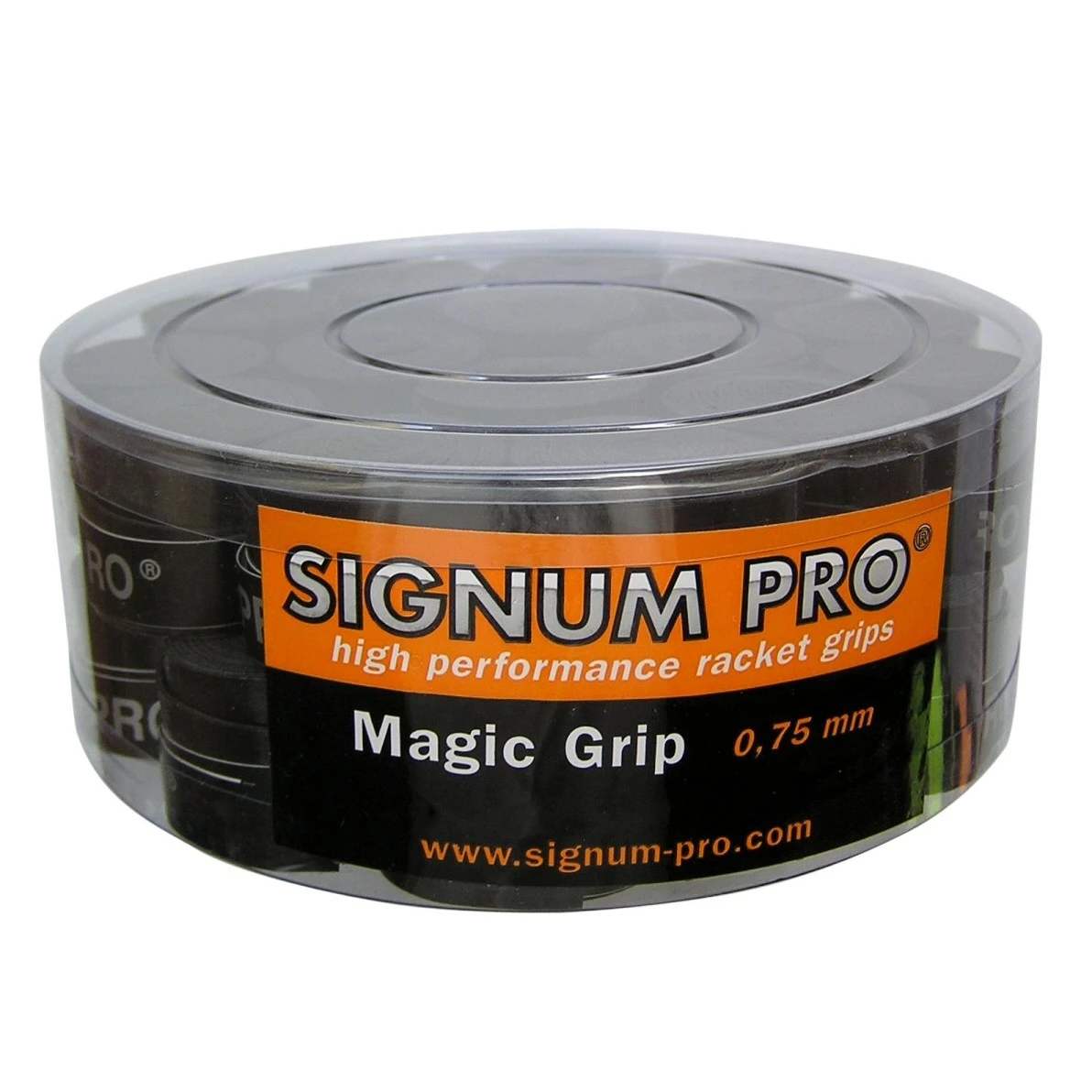Signum Pro Overgrip Magic 0.75mm Schwarz 30er Box 1 Signum Pro Overgrip Magic 0.75mm Schwarz 30er Box