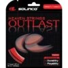 Besaitung Mit Tennissaite Solinco Outlast Rot