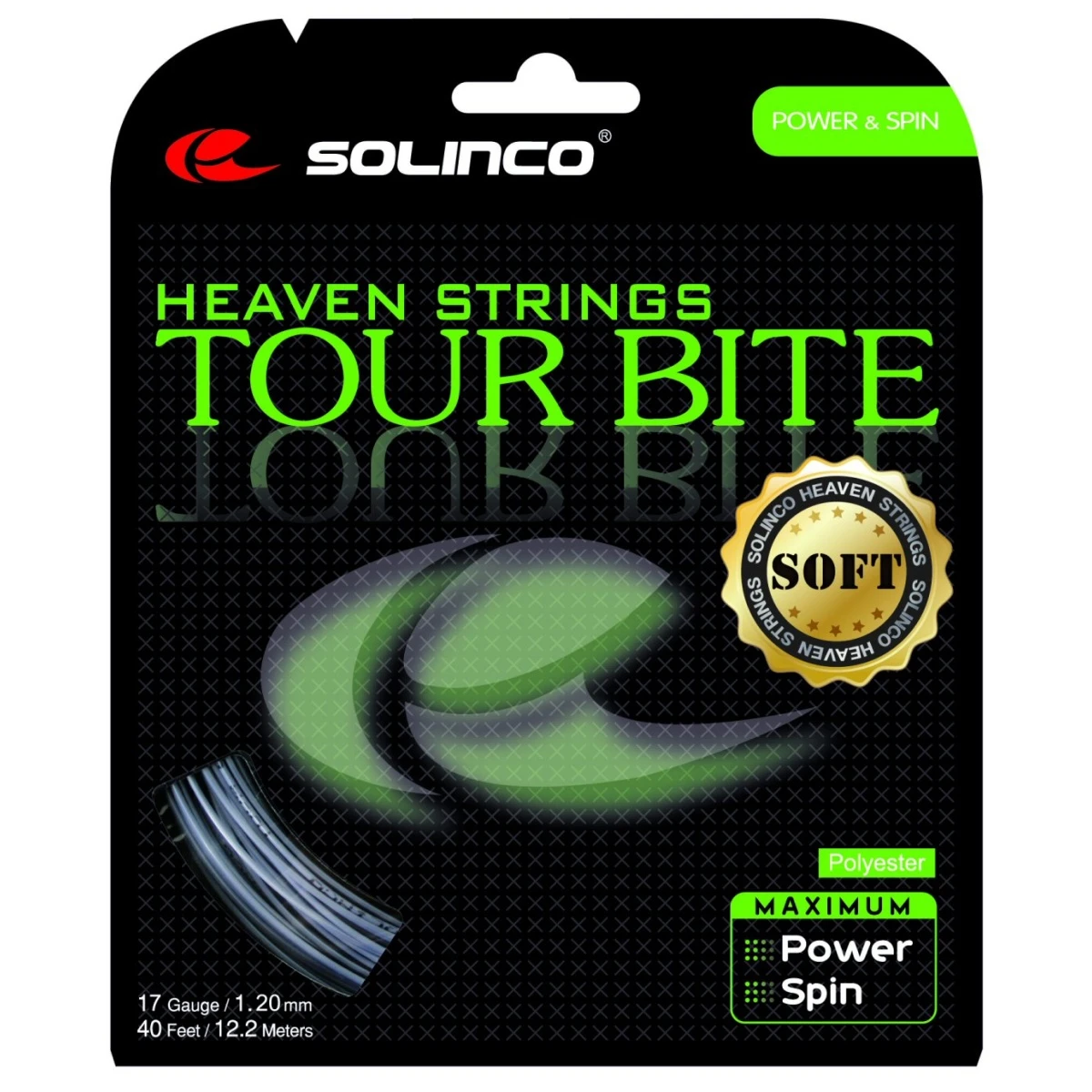 Solinco Tennissaite Tour Bite SOFT (Haltbarkeit+Touch) Silber 12m Set 1 Solinco Tennissaite Tour Bite SOFT (Haltbarkeit+Touch) Silber 12m Set