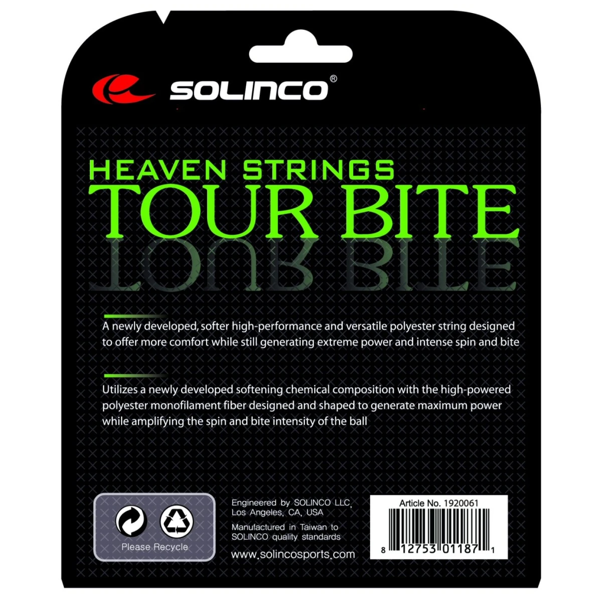Solinco Tennissaite Tour Bite SOFT (Haltbarkeit+Touch) Silber 12m Set 2 Solinco Tennissaite Tour Bite SOFT (Haltbarkeit+Touch) Silber 12m Set – Bild 2
