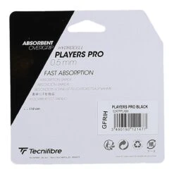 Tecnifibre Overgrip Players Pro 0.5mm (Schweissabsorption) Schwarz 3er -Yonex Verkaufsgeschäft TECNIFIBRE 52ATPPLABK OVERGRIP PRO PLAYER NEW 2 1200x1200 1