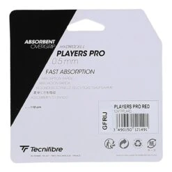 Tecnifibre Overgrip Players Pro 0.5mm (Schweissabsorption) Rot 3er -Yonex Verkaufsgeschäft TECNIFIBRE 52ATPPLARD OVERGRIP PRO PLAYER NEW 2 1200x1200 1