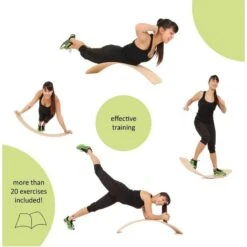 TicToys Das.Brett Balance Board Aus Buchenholzfurnier Schwarz- 1 Stück 17 TicToys Das.Brett Balance Board Aus Buchenholzfurnier Schwarz- 1 Stück -Yonex Verkaufsgeschäft TicToys das 802x802.jpgt–BalanceBoardgreencork 211860 GC 4 802x802 2