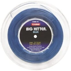 Tourna Big Hitter (Haltbarkeit+Kontrolle) Blau 220 Meter Rolle