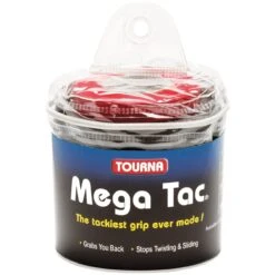 Tourna Overgrip Mega Tac Schwarz 30er Clip-Beutel