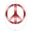 Tourna Logoschablone Tennis - Motiv Peace