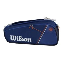Wilson Racketbag (Schlägertasche) Super Tour RG Blau 9er -Yonex Verkaufsgeschäft WILSON WR8018201 RACKETBAG SUPER TOUR ROLAND GARROS 9ER 3 1200x1200 1