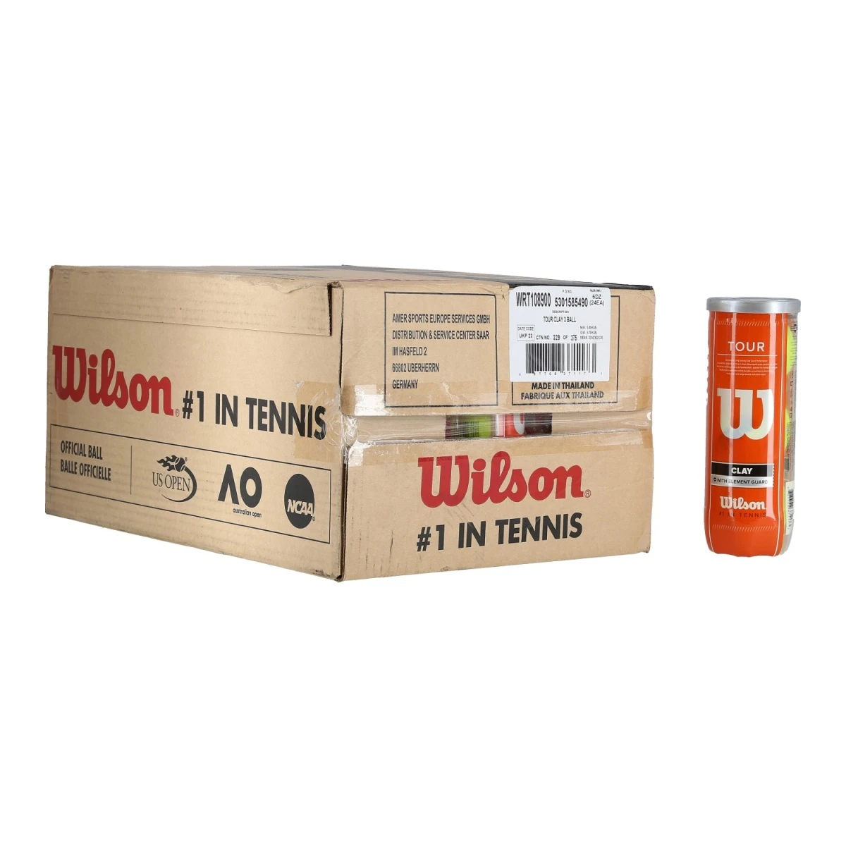 Wilson Tennisbälle Tour Clay Dose 24x3er Im Karton 1 Wilson Tennisbälle Tour Clay Dose 24x3er Im Karton