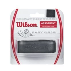 Wilson Basisband Cushion Aire Classic Perforated Schwarz - 1 Stück