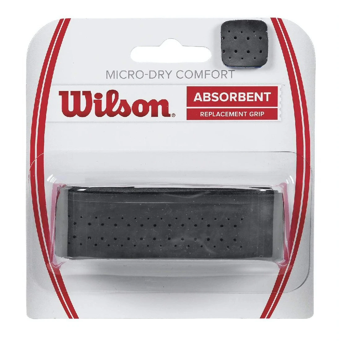 Wilson Basisband Micro Dry Comfort 2.0mm Schwarz 1 Wilson Basisband Micro Dry Comfort 2.0mm Schwarz
