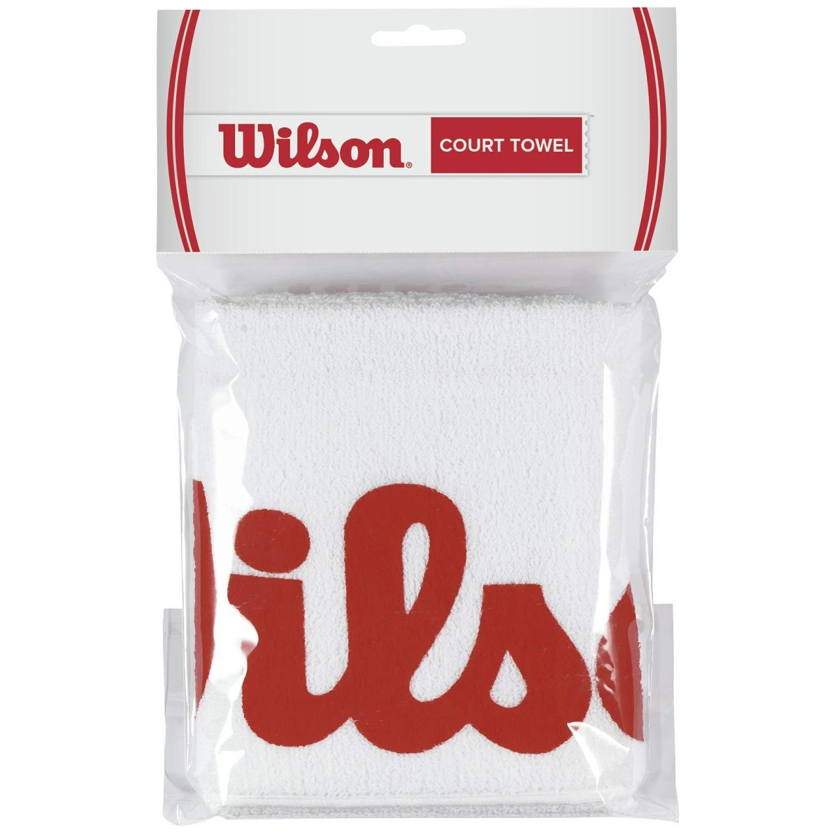 Wilson Handtuch Court Weiss 75x50cm 2 Wilson Handtuch Court Weiss 75x50cm – Bild 2
