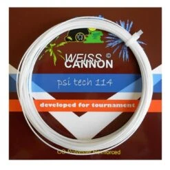 WeissCannon Tennissaite Psi Tech 114 1.20 Weiss 12m Set