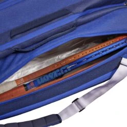Wilson Tennis-Racketbag Super Tour Roland Garros (Schlägertasche, 3 Hauptfächer) Navyblau 15er -Yonex Verkaufsgeschäft Wilson WR8018101 RG Super Tour 15 Tasche208 1200x1200 1