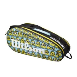 Wilson Tennis-Racketbag (Schlägertasche, 2 Hauptfächer) Minions 2.0 Team 2023 Blau/gelb 6er -Yonex Verkaufsgeschäft Wilson WR8020201 MINIONS 2 TEAM 6PK Tasche202 1200x1200 1