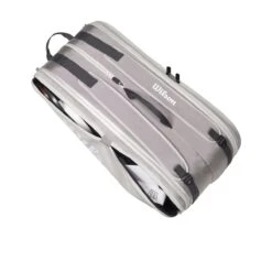 Wilson Tennis-Racketbag Tour (Schlägertasche, 2 Hauptfächer) 2023 Steingrau 12er -Yonex Verkaufsgeschäft Wilson WR8022001 Tour 12PK Schlaegertasche206 1200x1200 1