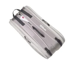 Wilson Tennis-Racketbag Tour (Schlägertasche, 2 Hauptfächer) 2023 Steingrau 12er -Yonex Verkaufsgeschäft Wilson WR8022001 Tour 12PK Schlaegertasche207 1200x1200 1