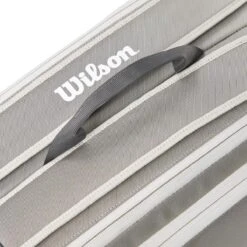 Wilson Tennis-Racketbag Tour (Schlägertasche, 2 Hauptfächer) 2023 Grau 6er -Yonex Verkaufsgeschäft Wilson WR8022101 Tour 6PK Tasche205 1200x1200 1