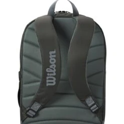 Wilson Rucksack Tour (Haupt+Schlägerfach, Schuhfach) 2023 Dunkelgrün -Yonex Verkaufsgeschäft Wilson WR8022301 Tour Backpack Rucksack204 1200x1200 1