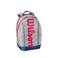 Wilson Tennis-Rucksack Junior/Kinder (Hauptfach+Schlägerfach) 2023 Grau -Yonex Verkaufsgeschäft Wilson WR8023801 Backpack GY Rucksack202 1200x1200 1