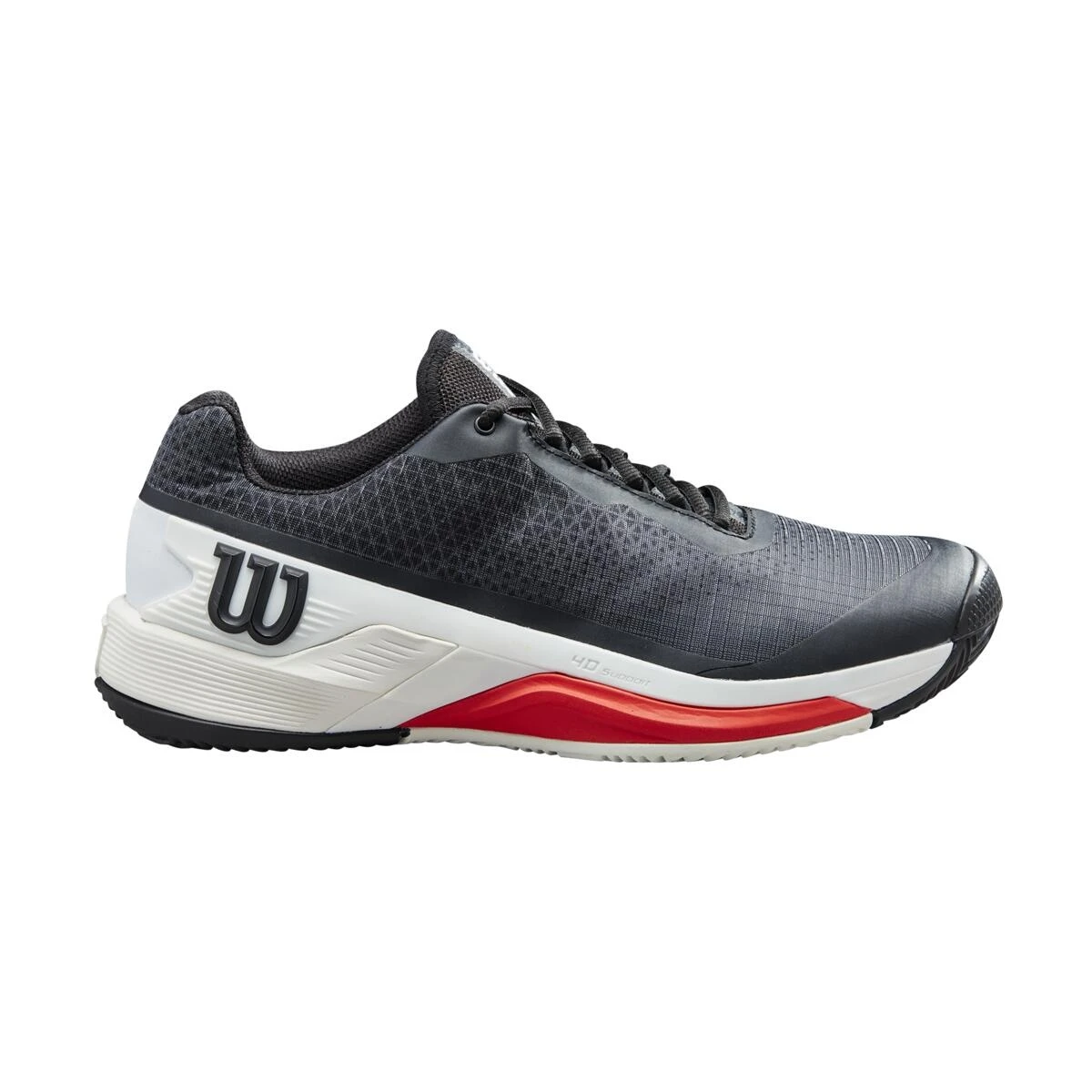 Wilson Tennisschuhe Rush Pro 4.0 Clay/Sandplatz Schwarz Herren 2 Wilson Tennisschuhe Rush Pro 4.0 Clay/Sandplatz Schwarz Herren – Bild 2