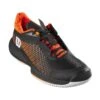 Wilson Tennisschuhe Kaos Swift 1.5 Allcourt/Leichtigkeit 2023 Schwarz/orange Herren
