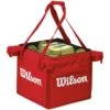 Wilson Balltasche (150 Bälle) Rot