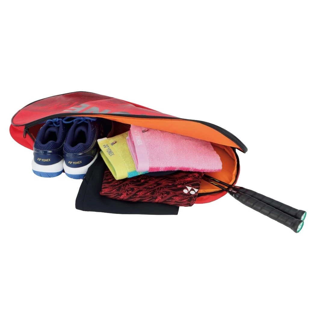 Yonex Racketbag Team Two Way Tournament 1 Hauptfach Schwarz 2 Yonex Racketbag Team Two Way Tournament 1 Hauptfach Schwarz – Bild 2