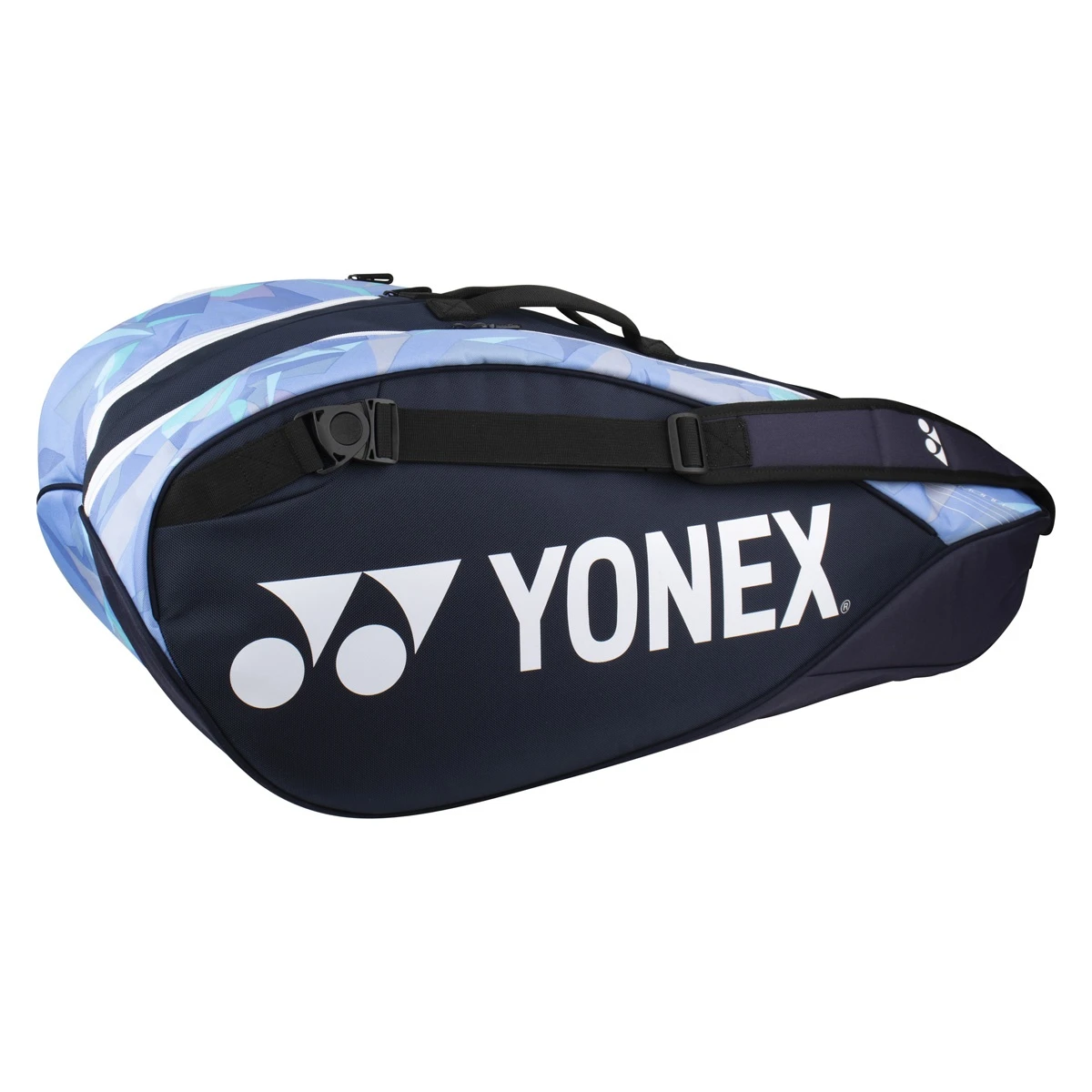 Yonex Racketbag Pro Racquet (Schlägertasche, 2 Hauptfächer) Navyblau/hellblau 6er 3 Yonex Racketbag Pro Racquet (Schlägertasche, 2 Hauptfächer) Navyblau/hellblau 6er – Bild 3