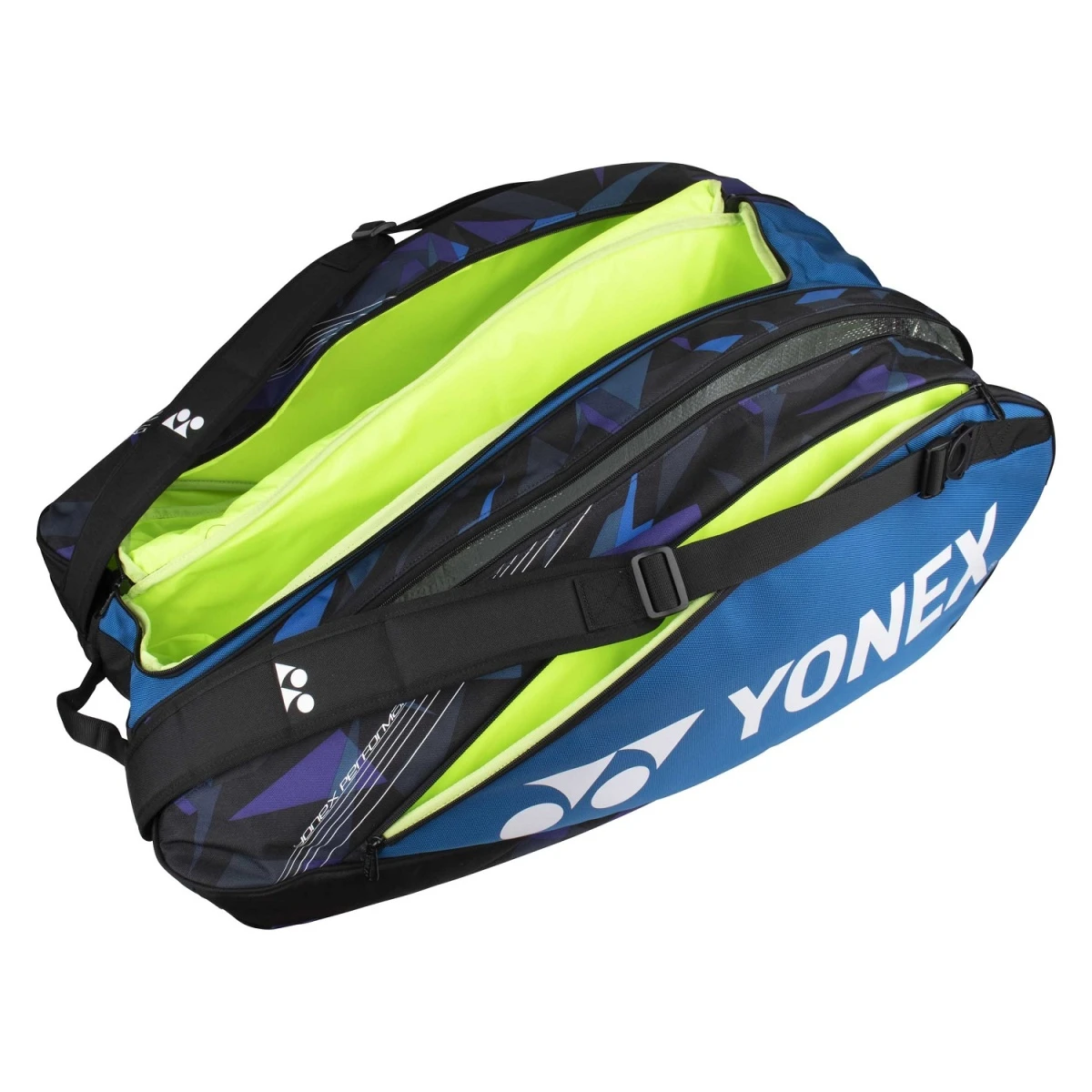Yonex Racketbag Pro Racquet 2023 (Schlägertasche, 3 Hauptfächer, Thermofach) Schwarz/grün 12er 2 Yonex Racketbag Pro Racquet 2023 (Schlägertasche, 3 Hauptfächer, Thermofach) Schwarz/grün 12er – Bild 2