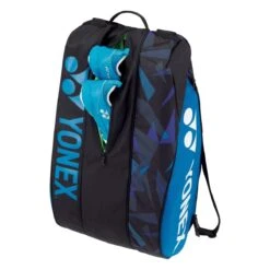 Yonex Racketbag Pro Racquet (Schlägertasche, 3 Hauptfächer, Therrmofach) Blau/schwarz 9er -Yonex Verkaufsgeschäft Yonex H922292 BA92229 FABL Tasche204 1200x1200 3