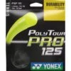 Yonex Tennissaite Poly Tour Pro (Haltbarkeit+Touch) Graphitegrau 12m Set