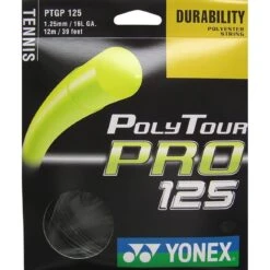 Bestseller 1 Besaitung Mit Tennissaite Yonex Poly Tour Pro (Haltbarkeit+Touch) Graphitegrau