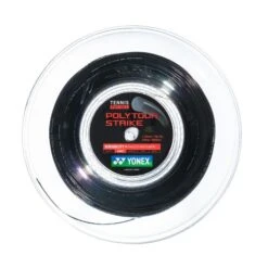 Bestseller 10 Yonex Tennissaite Poly Tour Strike (Haltbarkeit+Kontrolle) Schwarz 200m Rolle