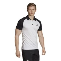 ADIDAS PERFORMANCE Aktion Noch Gültig Klicken Sie Auf Das Icon, Um Eine Erklärung Zu Erhalten. Adidas Tennis-Polo Club CB Weiss/schwarz Herren -Yonex Verkaufsgeschäft adidas DU0857 Polo Club CB white201 1000x1000 1