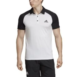 ADIDAS PERFORMANCE Aktion Noch Gültig Klicken Sie Auf Das Icon, Um Eine Erklärung Zu Erhalten. Adidas Tennis-Polo Club CB Weiss/schwarz Herren