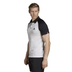 ADIDAS PERFORMANCE Aktion Noch Gültig Klicken Sie Auf Das Icon, Um Eine Erklärung Zu Erhalten. Adidas Tennis-Polo Club CB Weiss/schwarz Herren -Yonex Verkaufsgeschäft adidas DU0857 Polo Club CB white207 1000x1000 1